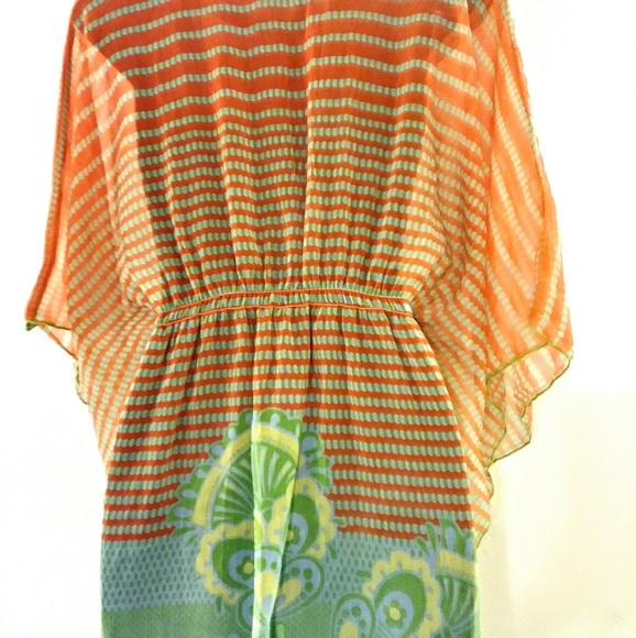 Paradise 100% Viscose Beach Cover Sheer Size M - Picture 5 of 8